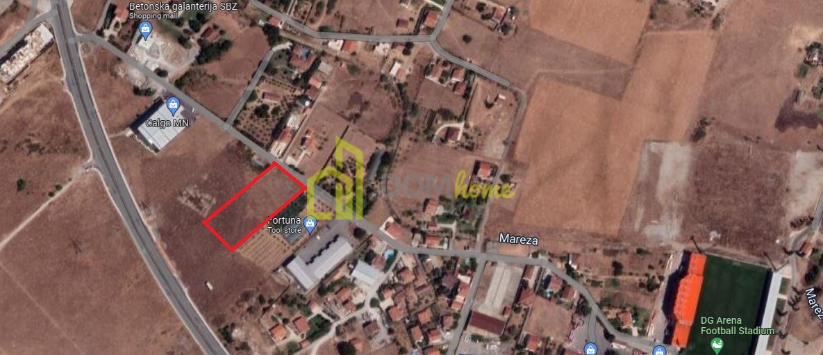 Plac 4144m2, Donja Gorica